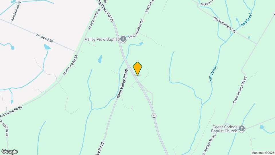 4827 Spring Place Rd SE Map and Location Details