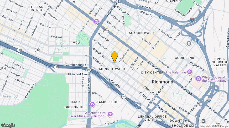 6 W Main St Map and Location Details