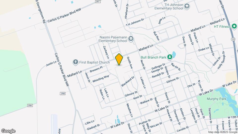 2510 Meadow Ln Map and Location Details