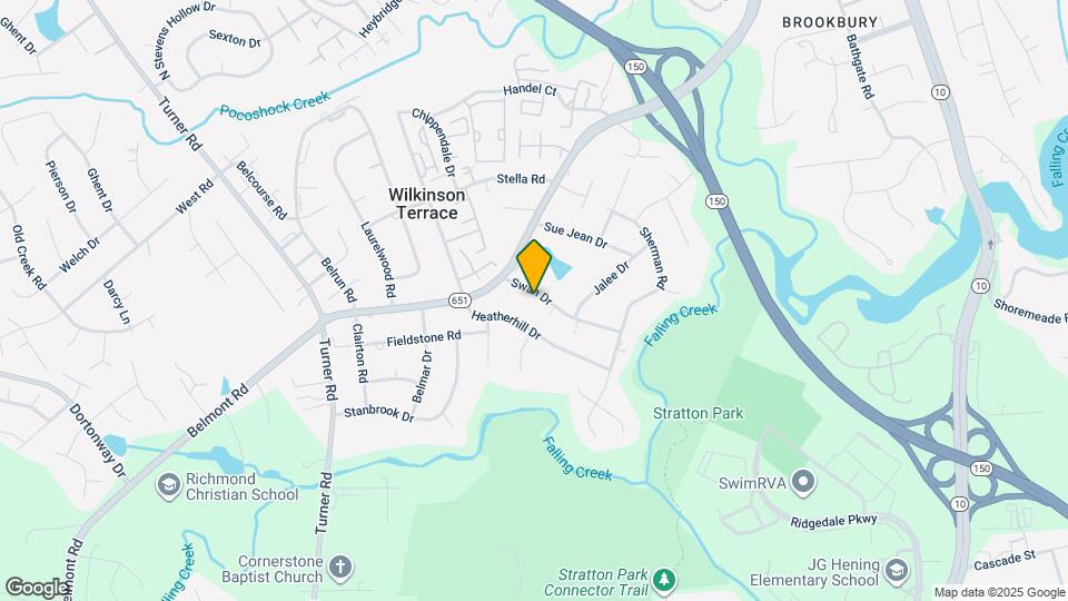5631 Swan Dr Map and Location Details