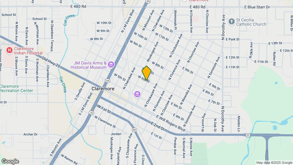 1111 W Fargo Ln Map and Location Details