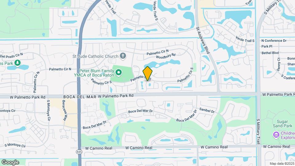 6392 Boca Cir Map and Location Details