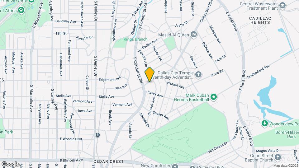 1724 Stella Ave Mapa y Detalles de la Ubicación