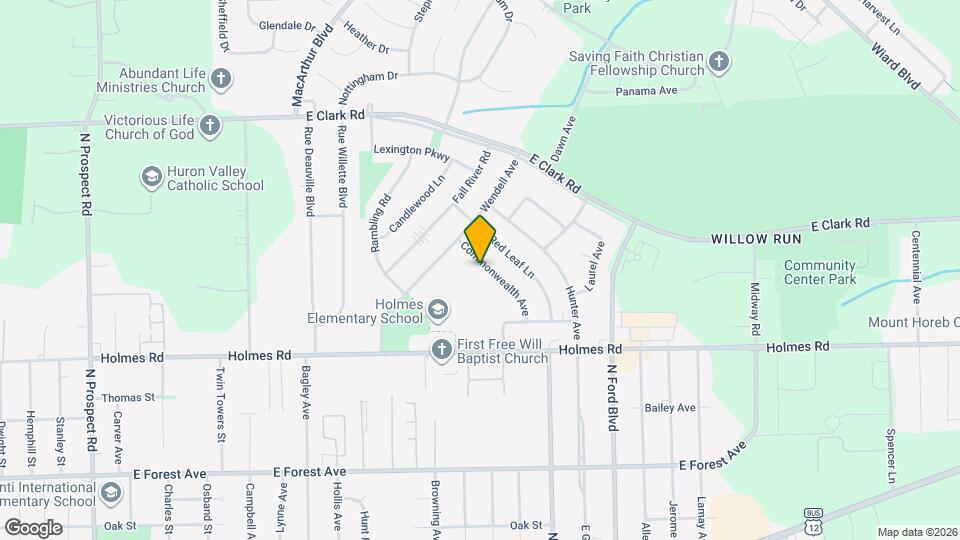 1285 Commonwealth Ave Map and Location Details