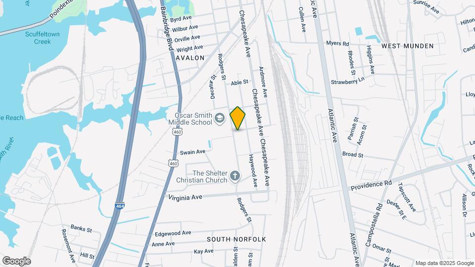 2401 Rodgers St Map and Location Details