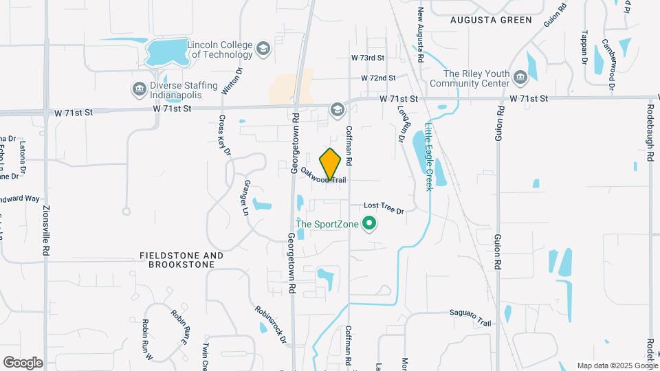 4839 Oakwood Trail Map and Location Details