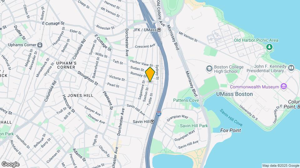 83 Saxton St, Unit 3 Map and Location Details