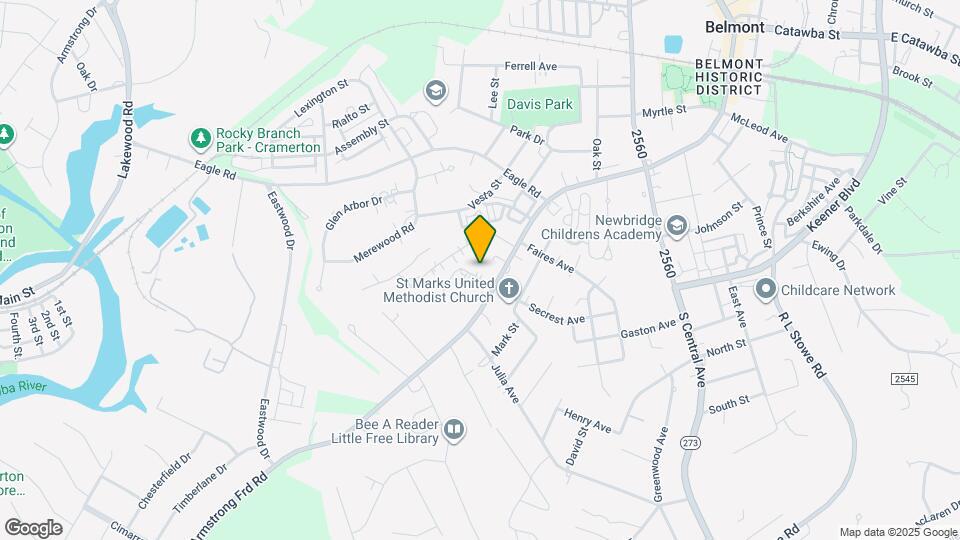 104 Secrest Ave Map and Location Details