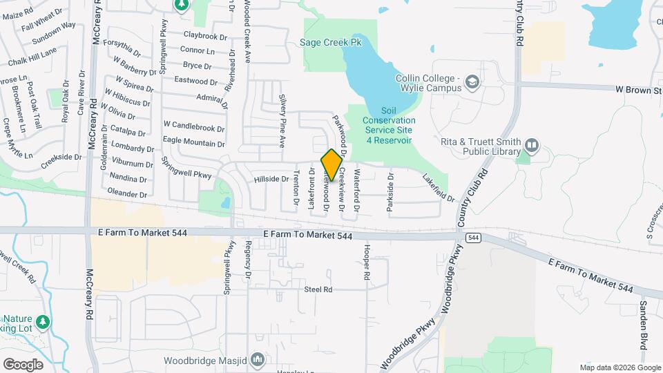204 Waterwood Dr Map and Location Details