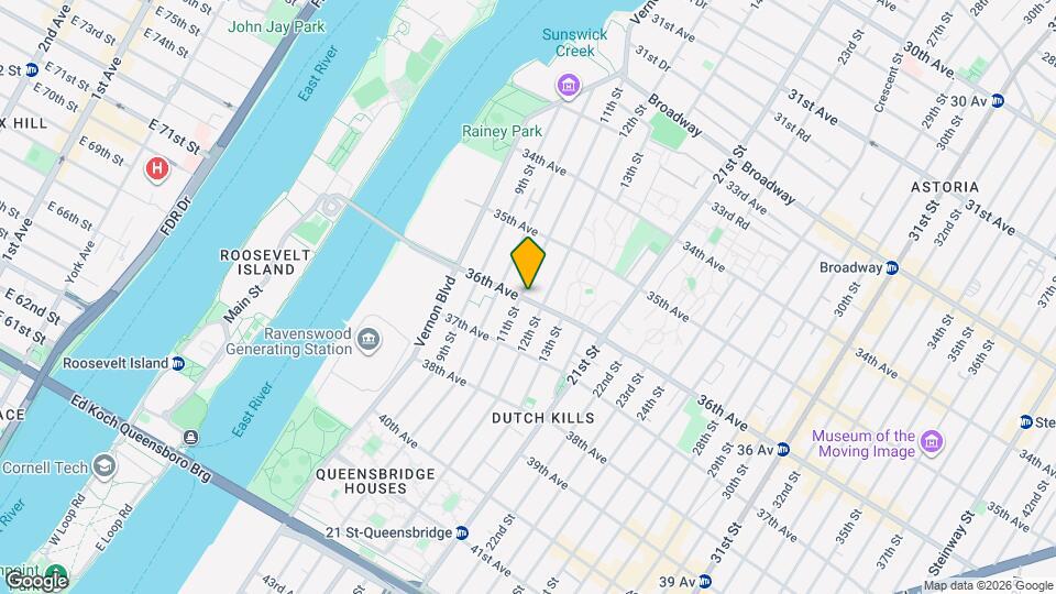 11-09 36th Ave Map and Location Details