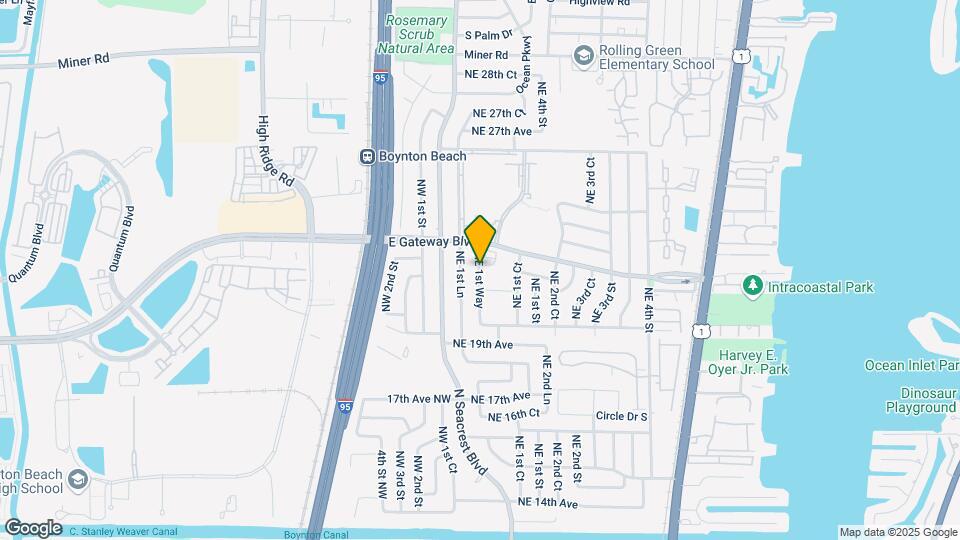 2102 NE 1st Way, Unit 101 Map and Location Details