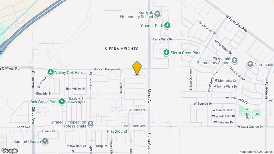 16746 Mistletoe Ln Map and Location Details