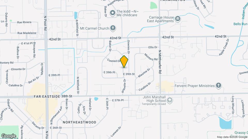 3931 Arquette Dr Map and Location Details