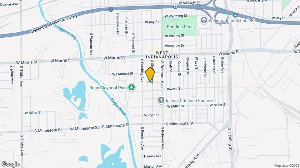 1346 S Sheffield Ave Map and Location Details