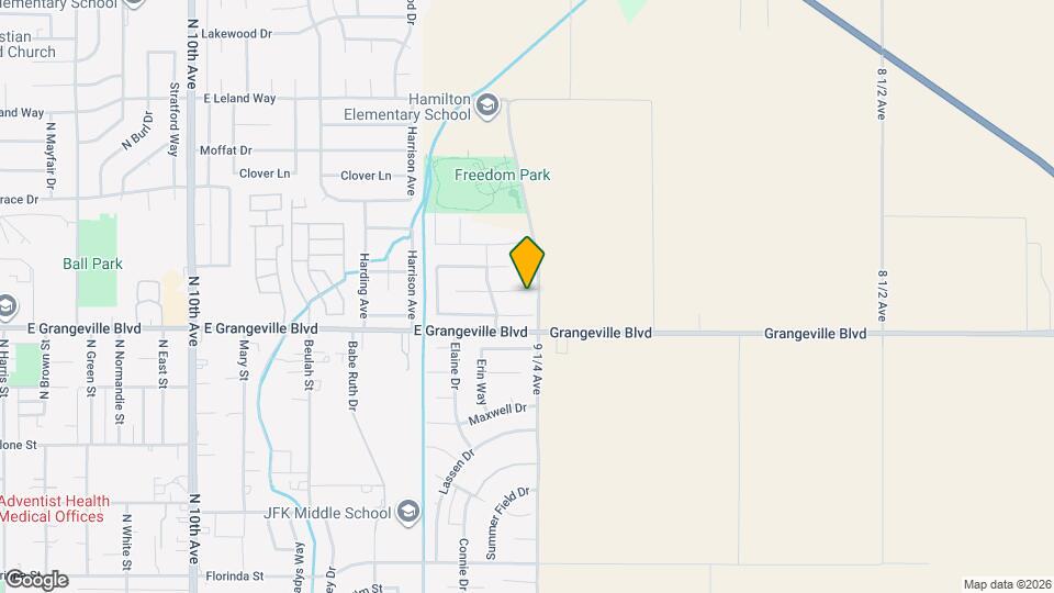 1381 Canyoncreek St Map and Location Details