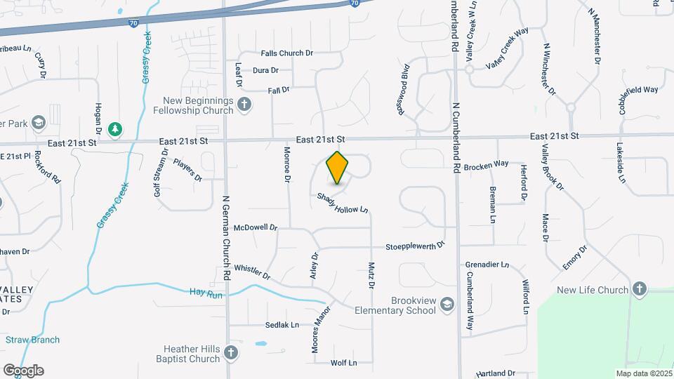 1918 Bradford Trace Way Map and Location Details