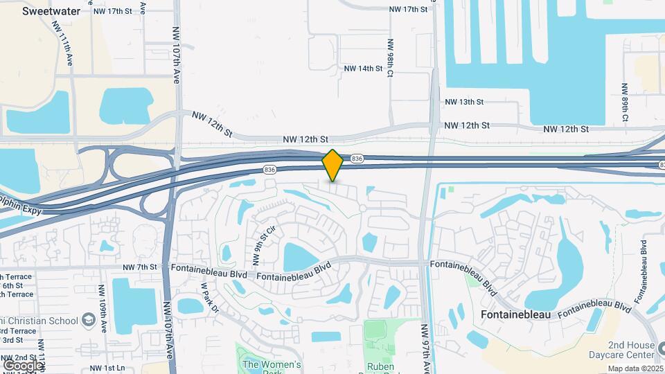 9960 NW 10 Terrace Map and Location Details