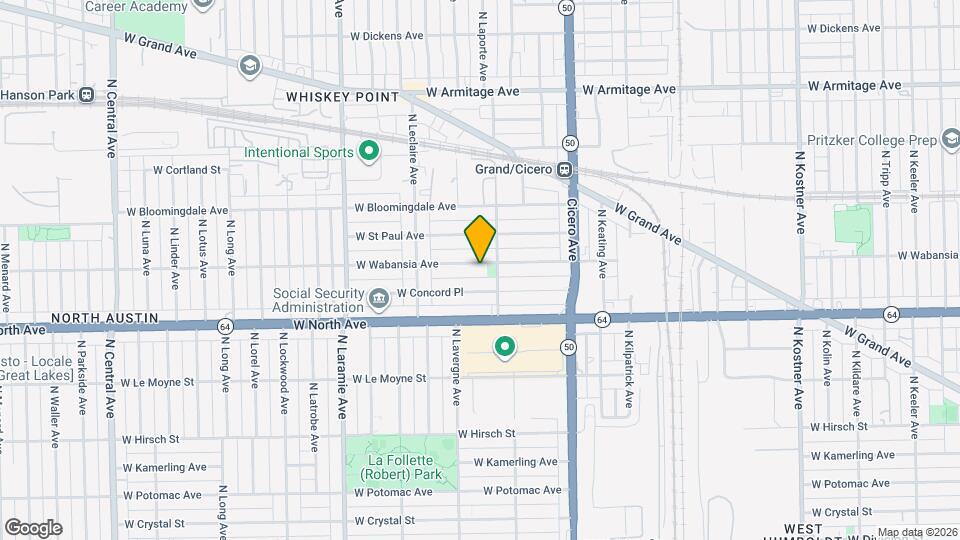 4919 W Wabansia Ave Map and Location Details