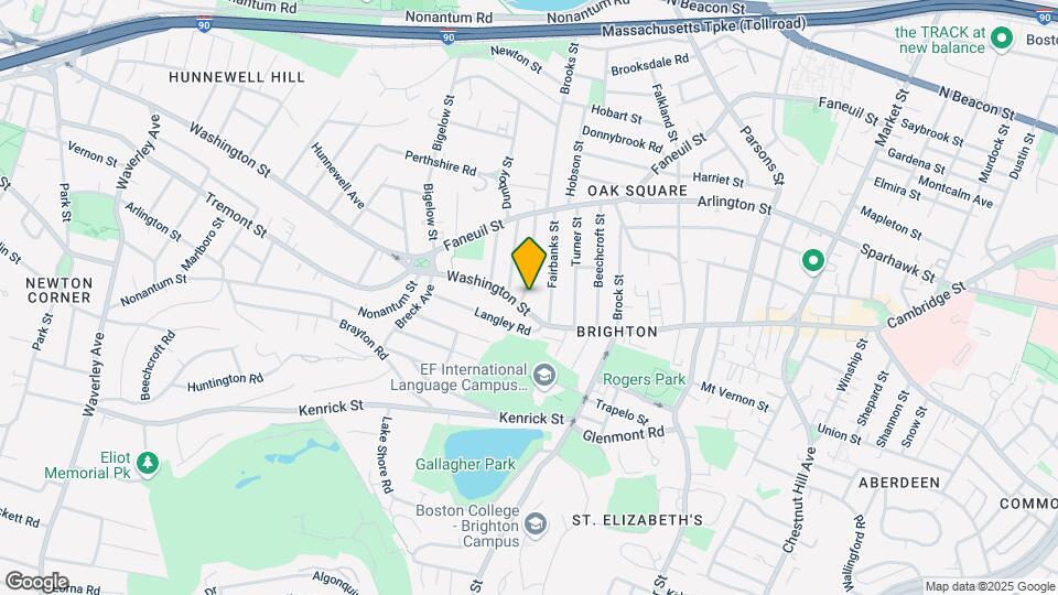 7 Oak Sq, Unit 2R Map and Location Details