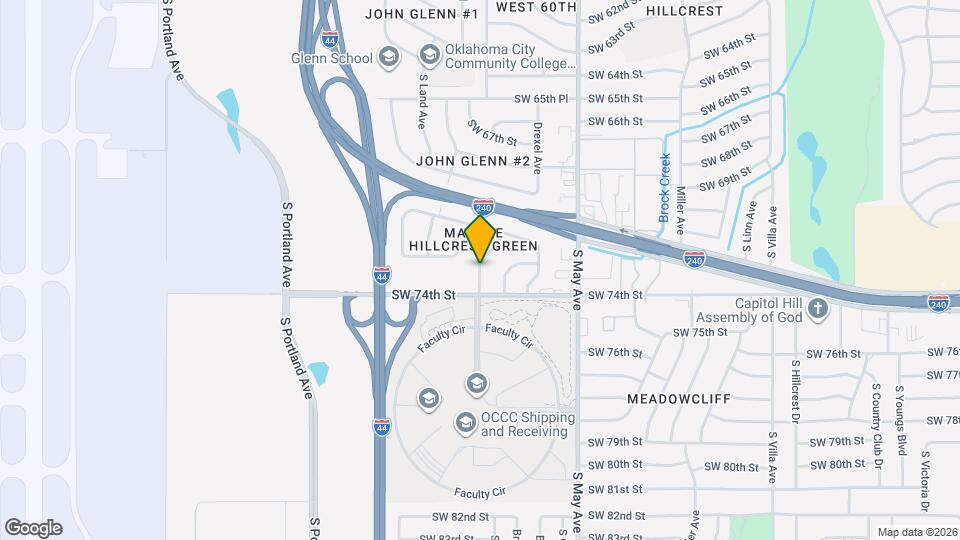 7400 Drexel Ave Map and Location Details
