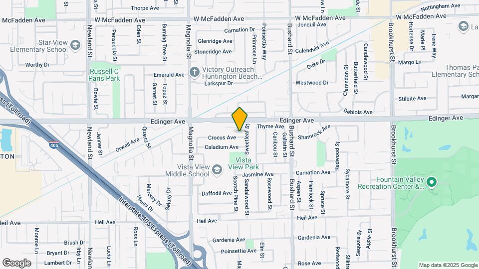 9245 Crocus Ave Map and Location Details