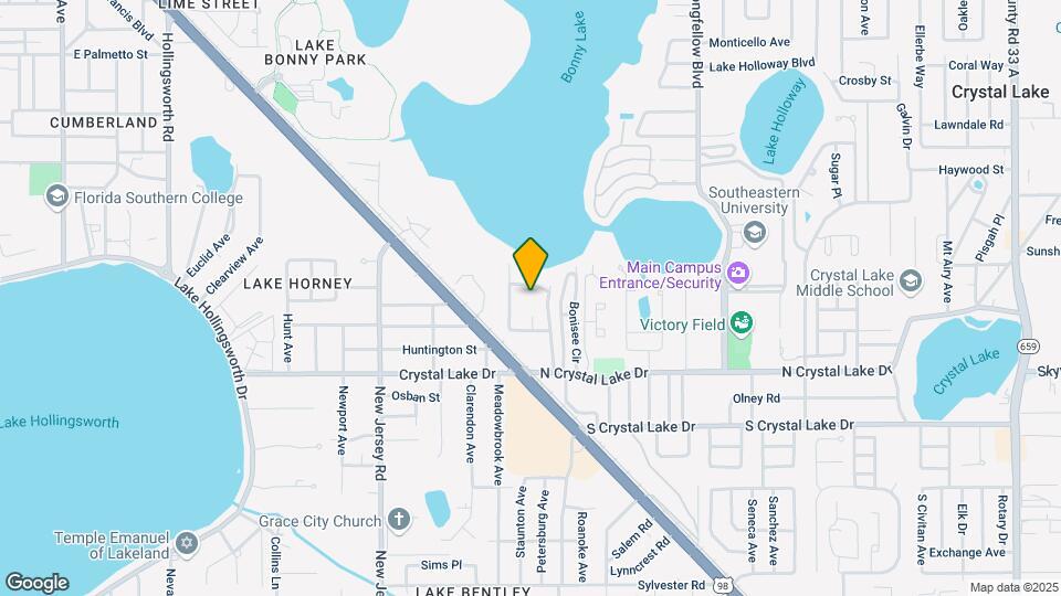 1836 N Crystal Lake Dr Map and Location Details