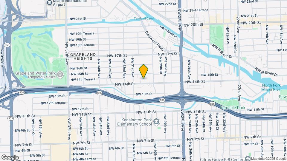 3051 NW 14th St Map and Location Details