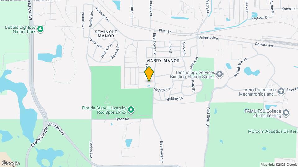 1717 Harris St Map and Location Details