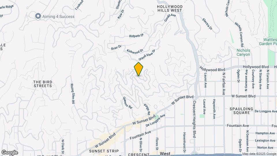 8620 Hillside Ave Map and Location Details