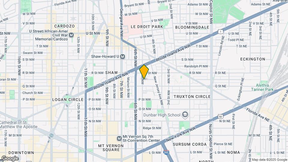 1613 5th St NW Map and Location Details