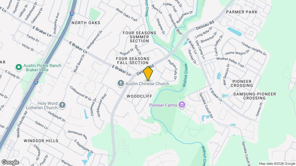 11305 Brixey Ln Map and Location Details