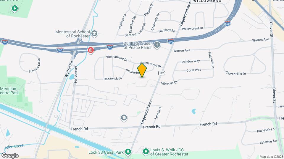 152 Wintergreen Way, Unit 152 Map and Location Details