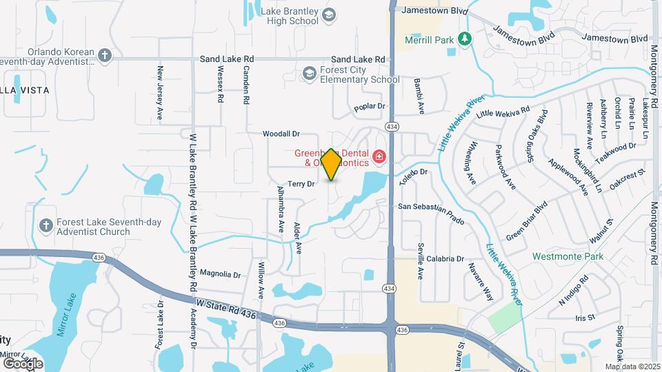 623 Dory Ln Map and Location Details