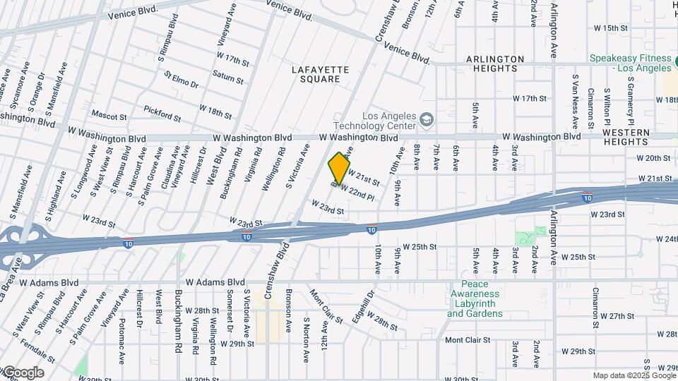 4136 W 22nd Pl Mapa y Detalles de la Ubicación