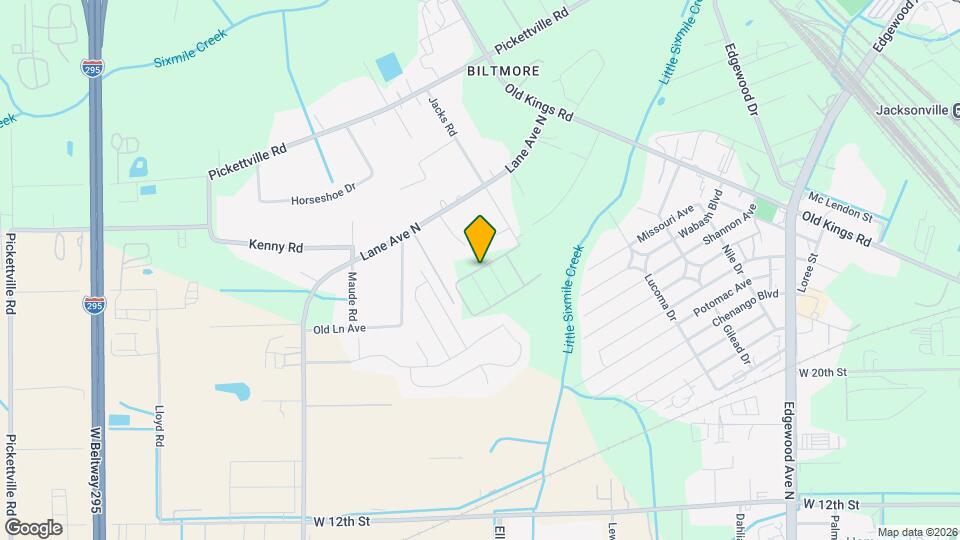 5823 Tomahawk Lake Dr Mapa y Detalles de la Ubicación