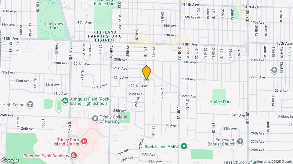 2130 28th St Map and Location Details