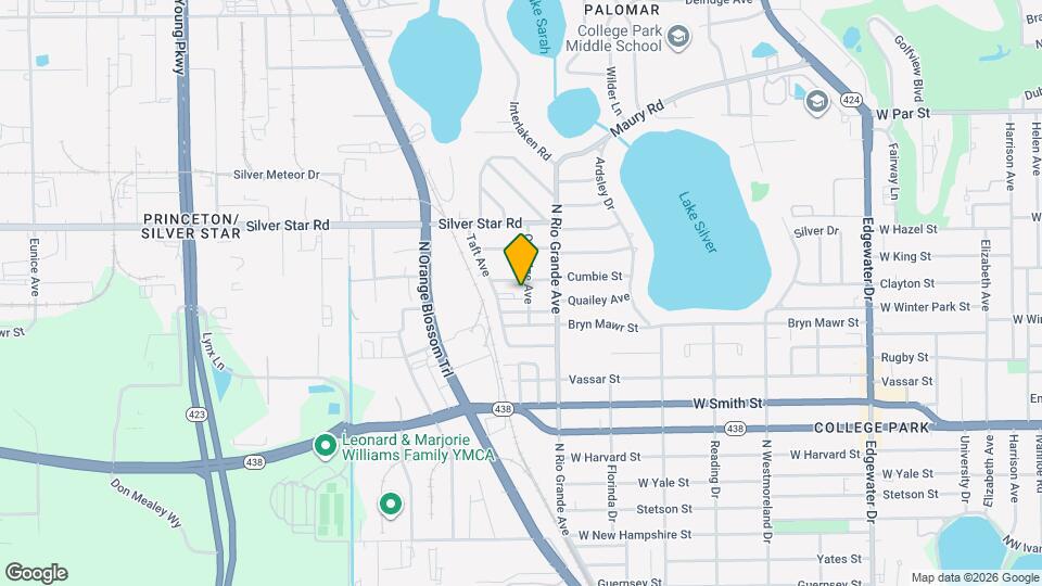 2612 Coolidge Ave Map and Location Details