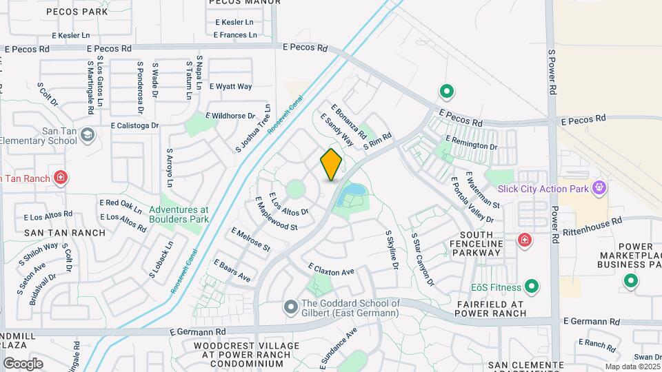 4171 E Waterman Ct Map and Location Details