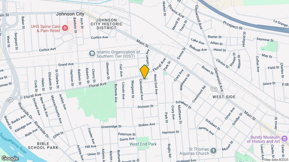 14 Garfield Ave-Unit -1 Map and Location Details