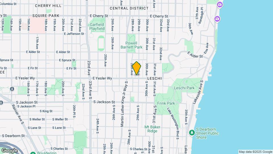 Leschi View - "A" Building Map and Location Details