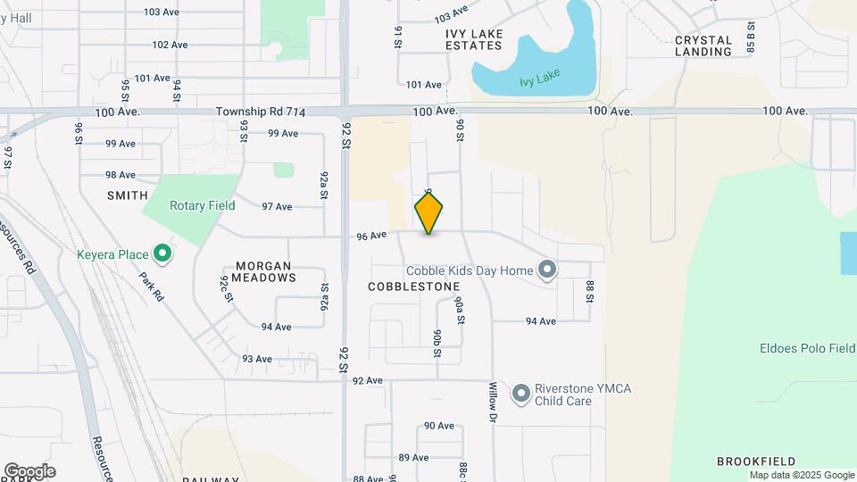 9025 96 Ave Map and Location Details