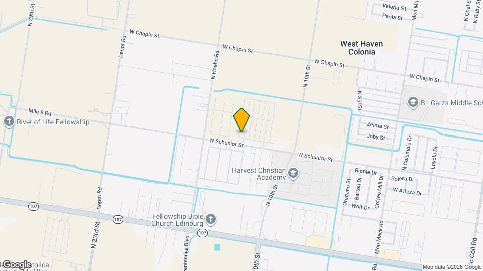 804 N Woodson Ave, Unit 1 Mapa y Detalles de la Ubicación