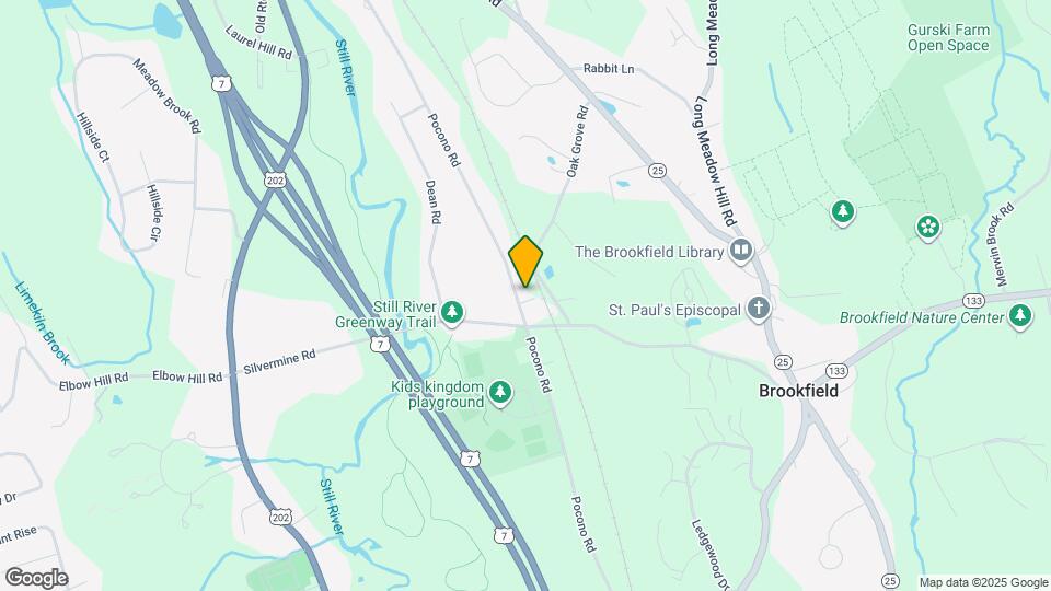 121 Pocono Rd Map and Location Details