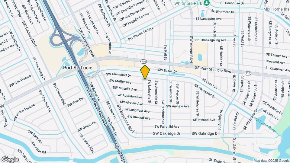 2315 SW Mountwell St Map and Location Details
