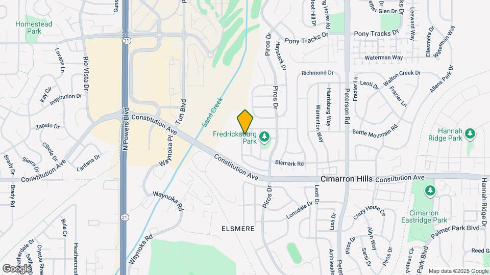 6435 Chantilly Pl Map and Location Details
