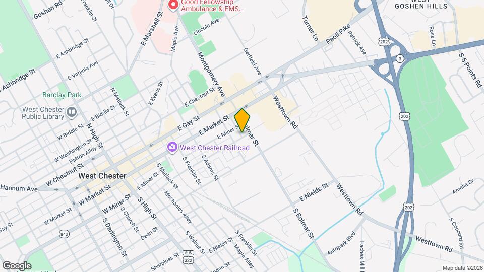 701 E Barnard St Mapa y Detalles de la Ubicación