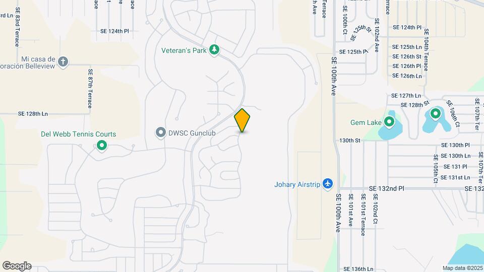 12945 SE 93rd Cir Mapa y Detalles de la Ubicación