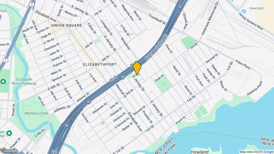 323 E Jersey St Map and Location Details
