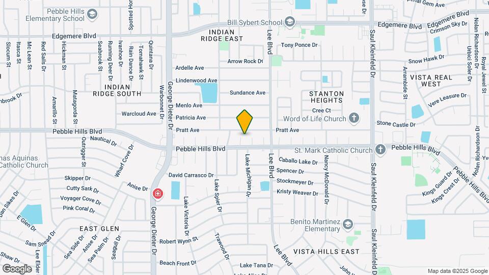 3012 Silver Lake Pl Map and Location Details