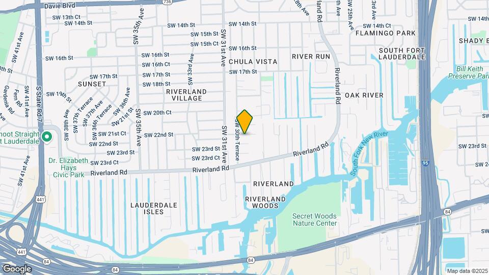3030 SW 22nd St Map and Location Details